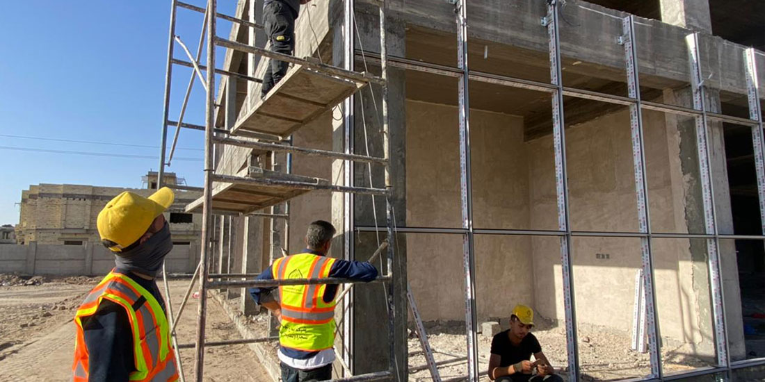 خدمات واعمال البناء